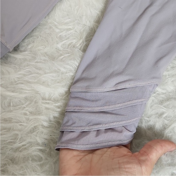 Athleta Girl‎ leggings lavender size M 8/10 - Picture 3 of 5